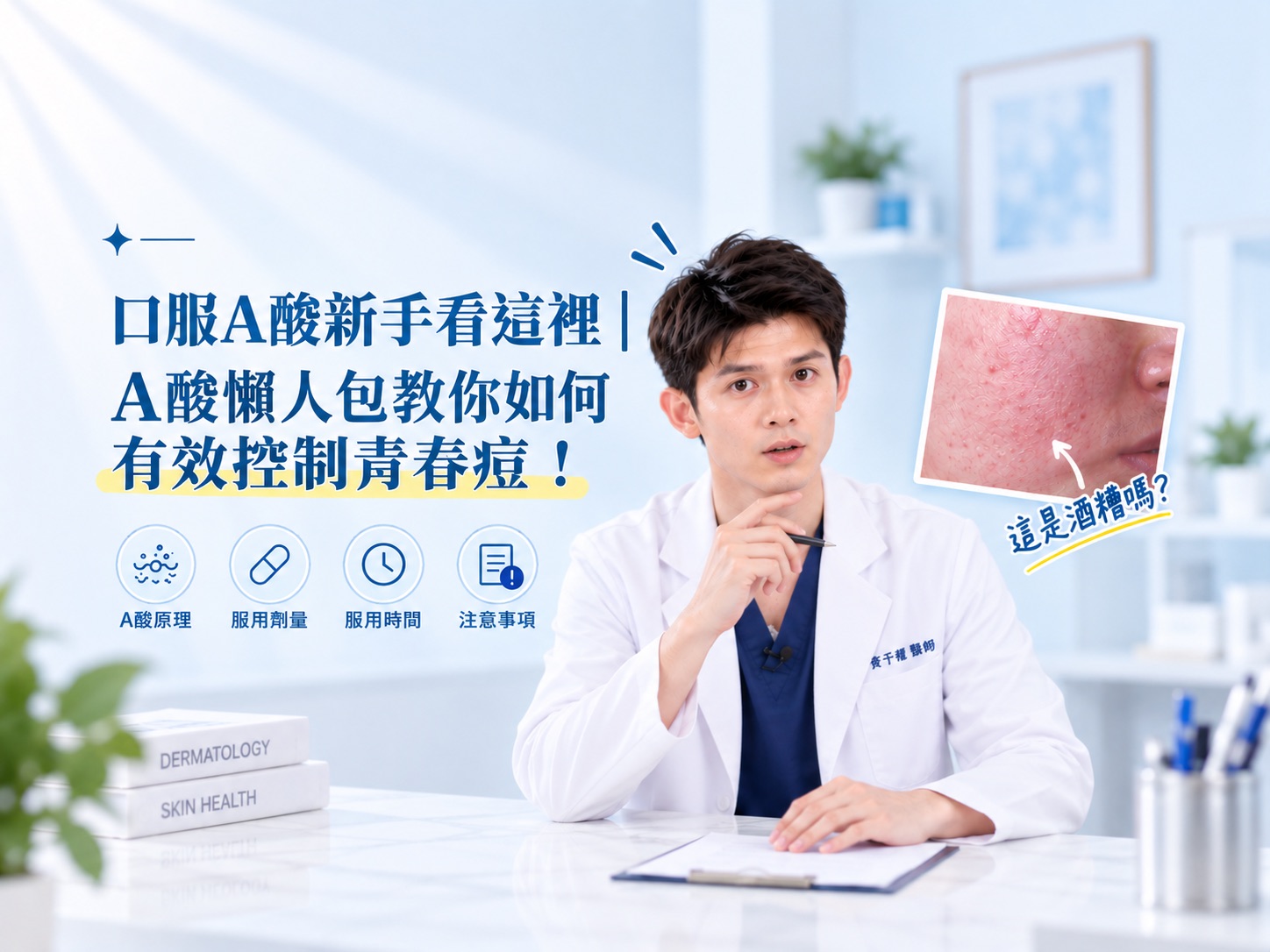 【耀哥來聊】口服A酸新手看這裡 | A酸懶人包教你如何有效控制青春痘！